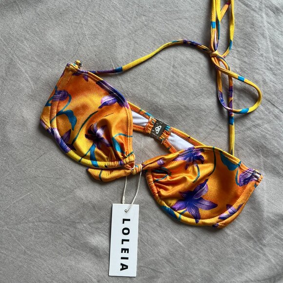 Loleia Chica Sol Bikini Top NWT size XS - Picture 1 of 2